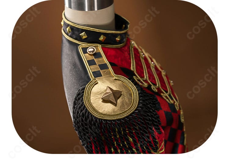 ケイト・ダイヤモンド プレイフル・ドレス コスプレ衣装 肩の流蘇と星モチーフ装飾｜華やかな輝きが印象的