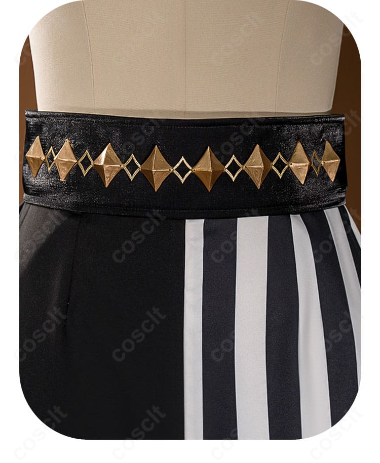 ケイト・ダイヤモンド プレイフル・ドレス コスプレ衣装 腰帯・コルセット装飾アップ｜ウエストラインを美しく演出