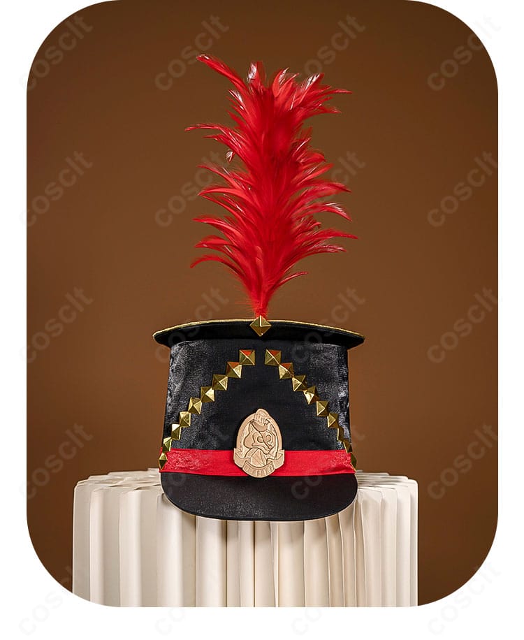 ケイト・ダイヤモンド コスプレ衣装 ハット装飾ディテール｜ハロウィンらしいおしゃれな帽子デザイン