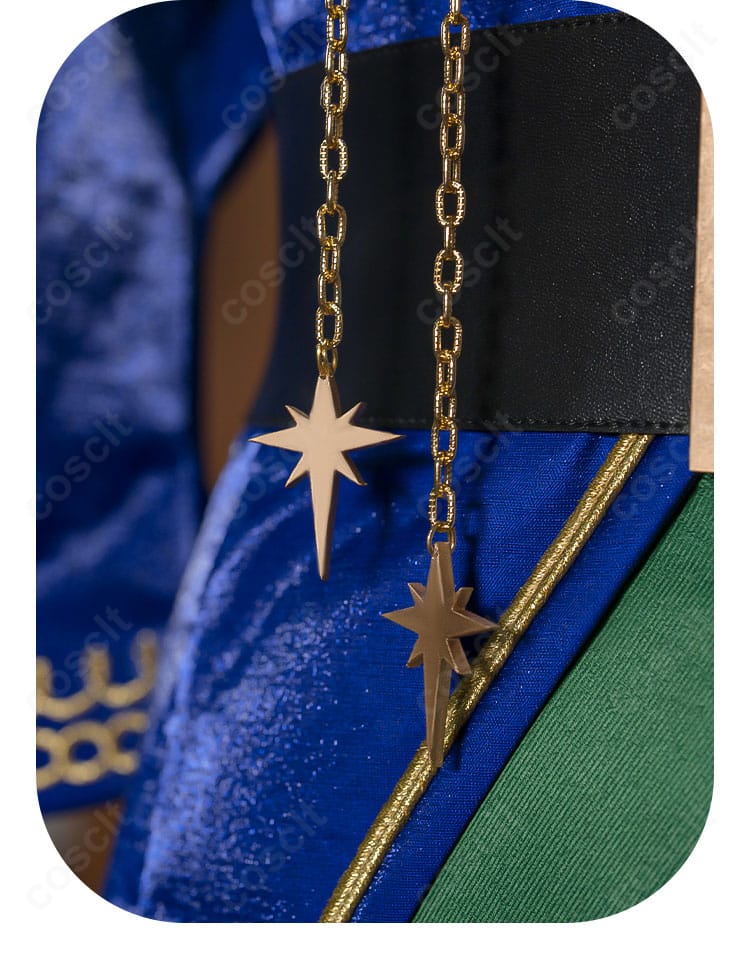 チェーン装飾のディテール写真｜金属チェーンが輝きを添えるアクセント