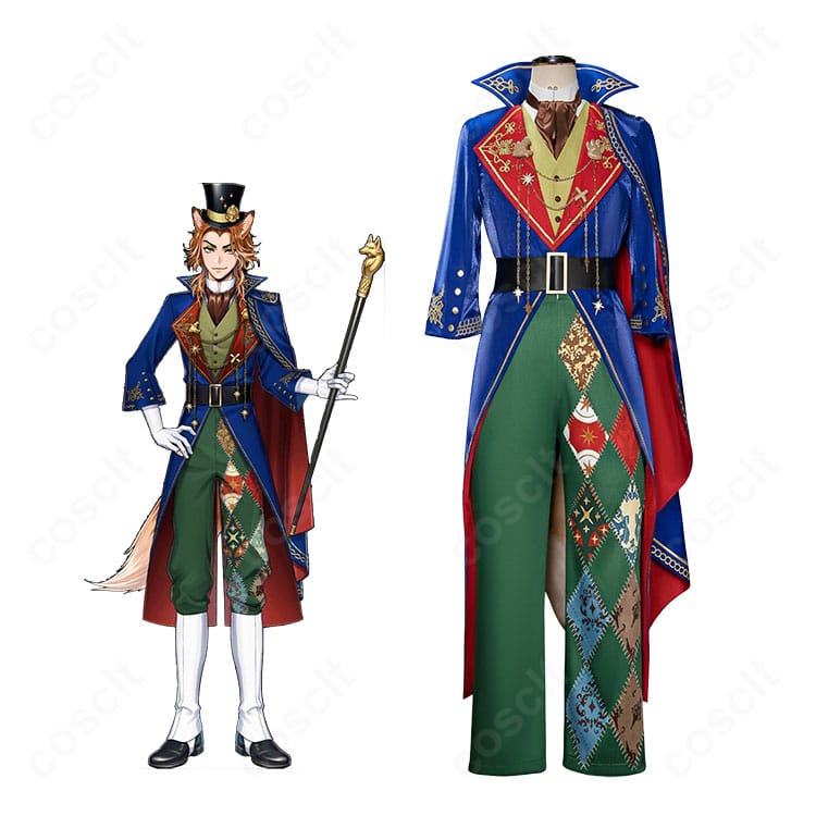 アニメキャラクターの全身とコスプレ衣装セット写真｜高品質な再現度で撮影やイベントに最適