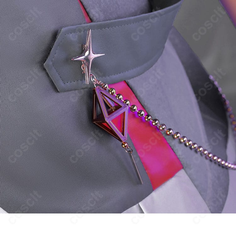 プロセカ 神代類 コスプレ衣装 腰部装飾細部図｜ベルトや腰の装飾部分を細部までリアルに表現した高再現デザイン。