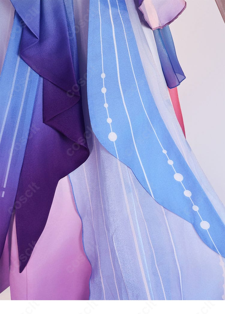 スカート裾の装飾ディテール｜キュレネ オンパロス英雄記版 コスプレ衣装