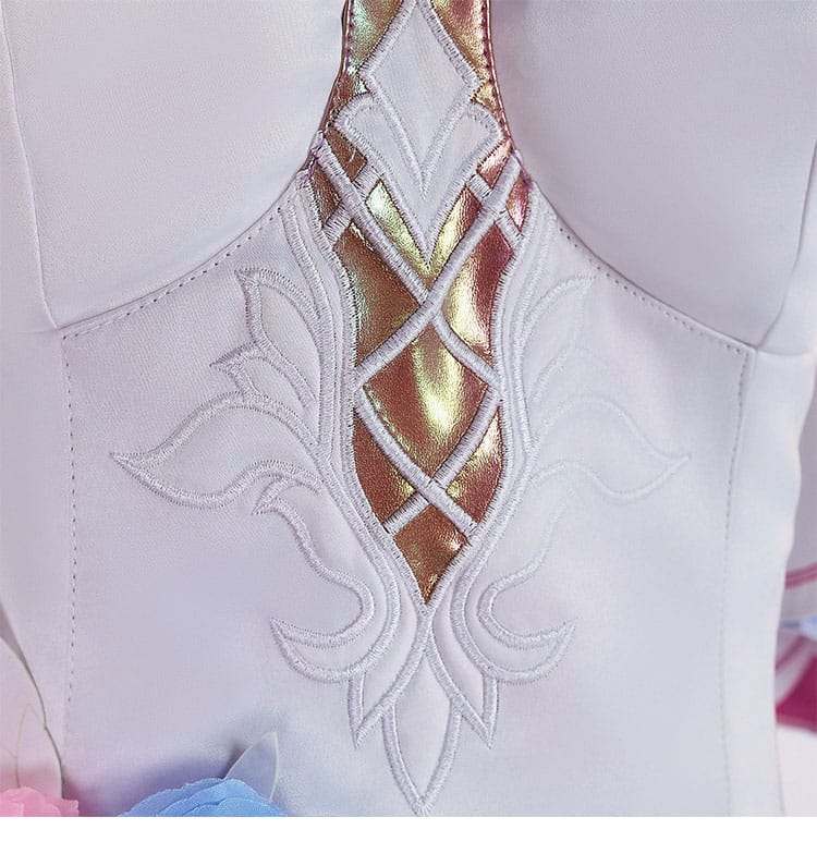 衣装の模様装飾ディテール｜オンパロス英雄記 キュレネ コスプレ