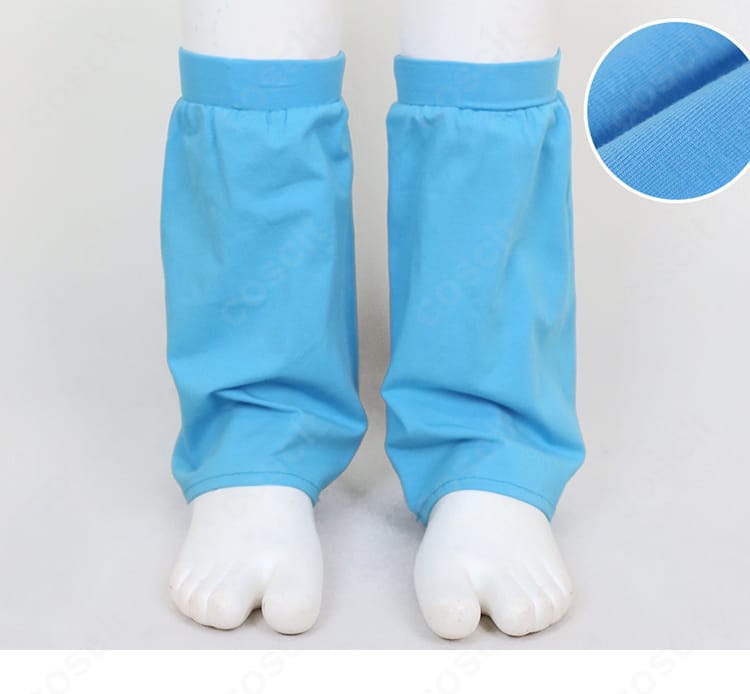 ポケットモンスター リーフ コスプレ衣装 レッグカバー・靴下アクセサリー細部画像｜全体の完成度をアップ