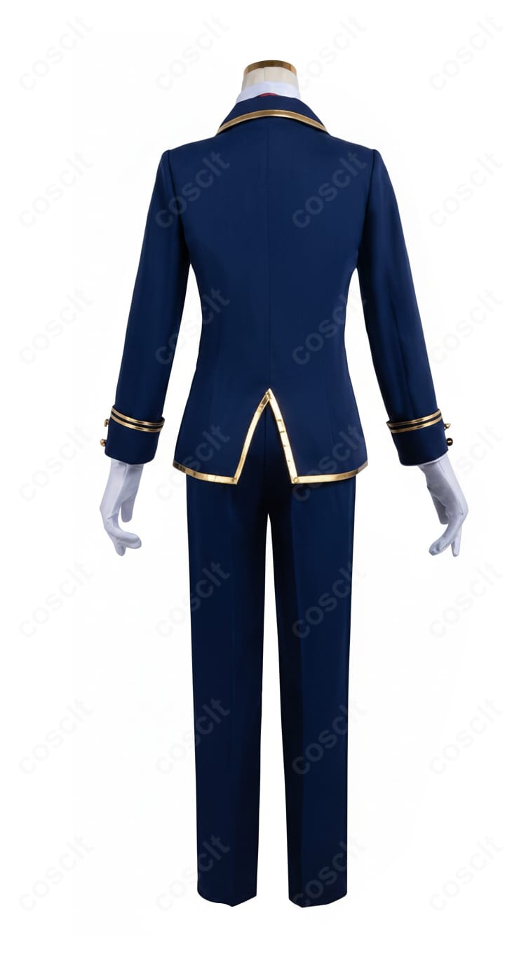 コスプレ衣装 背面全体図｜丁寧な縫製と細部の再現性をチェック