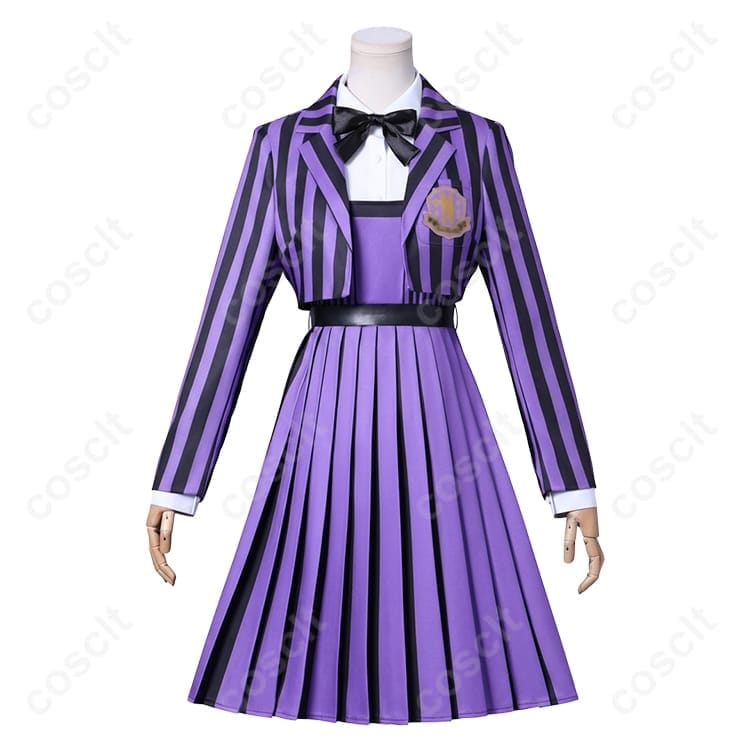 ウェンズデー シーズン2 パート2 イーニッド・シンクレア 制服 コスプレ衣装 - 1枚目の画像