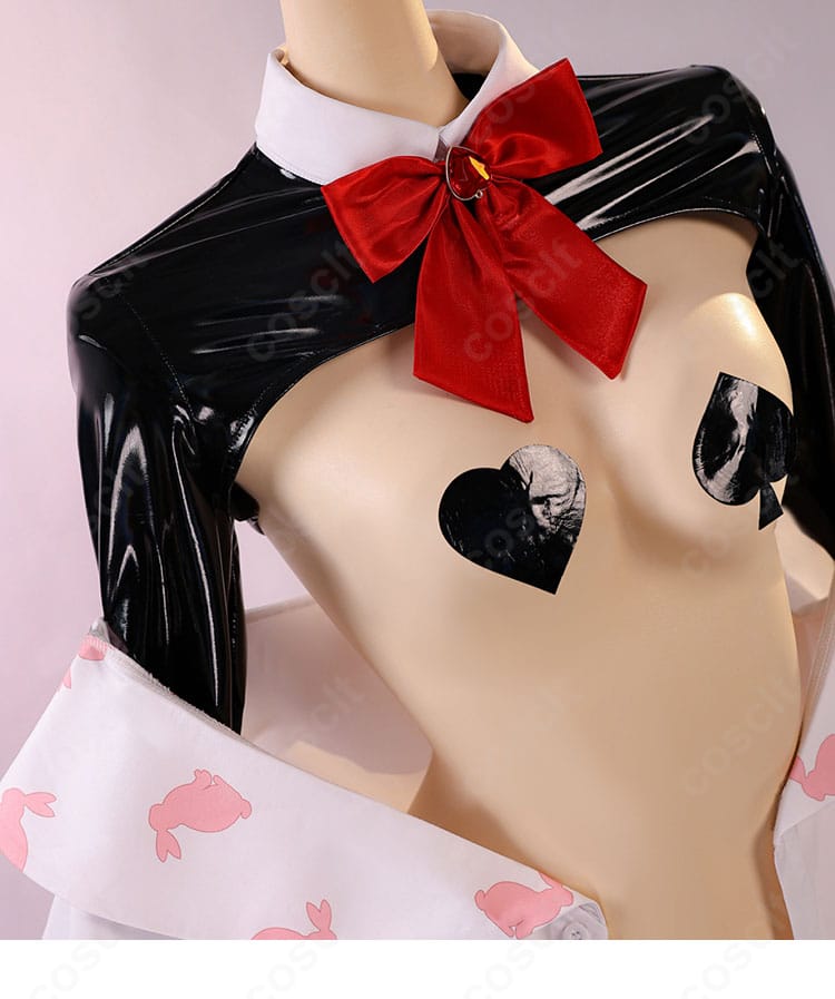 ルージュ コスプレ衣装 上衣装飾ディテール｜勝利の女神NIKKE 高品質生地の質感