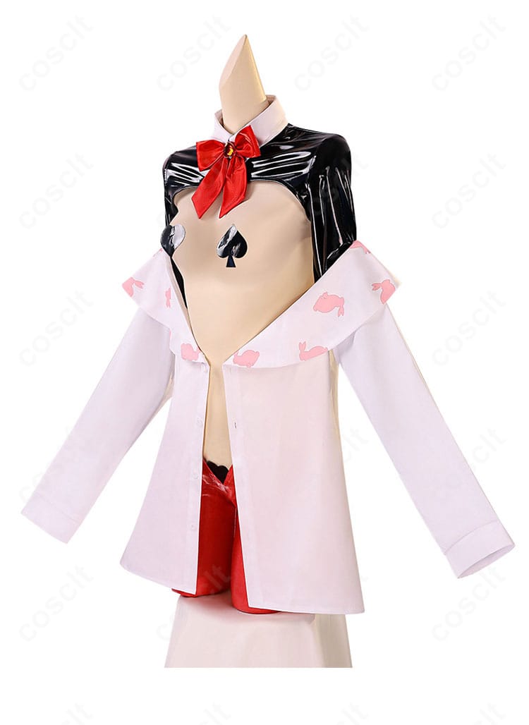 ルージュ 逆バニー コスプレ衣装 側面アングル｜NIKKE コスプレ撮影用に最適