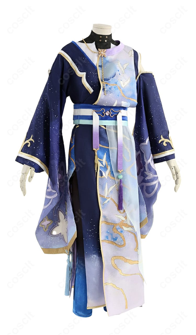 礼瀬マヨイ ナツコイ衣装 右側面図|爽やかなシルエットと立体感ある仕上げ