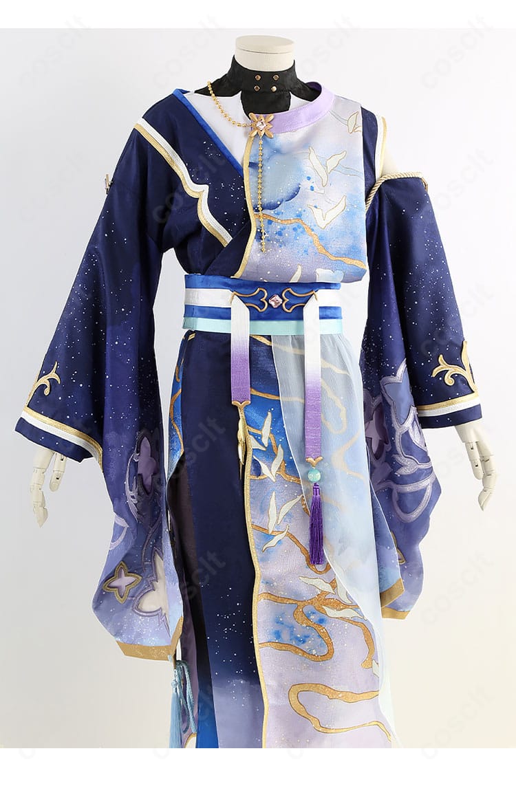 礼瀬マヨイ ナツコイ衣装 衣襟装飾ディテール|首元のデザインと刺繍の質感をチェック