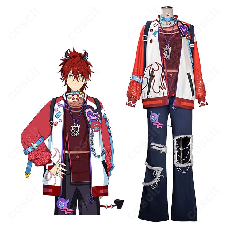 キャラクターとコスプレ衣装の全体図|高再現デザインで世界観をそのまま表現!イベント前のチェックにもおすすめ。