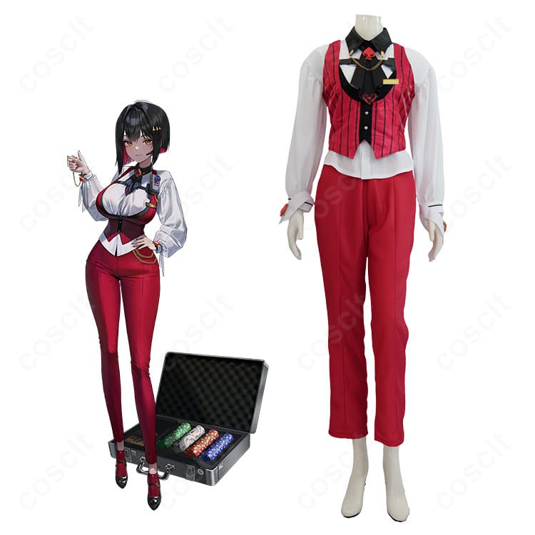 勝利の女神NIKKE ルージュ キャラクターとコスプレ衣装の全身イメージ|高品質デザインをリアルに再現。