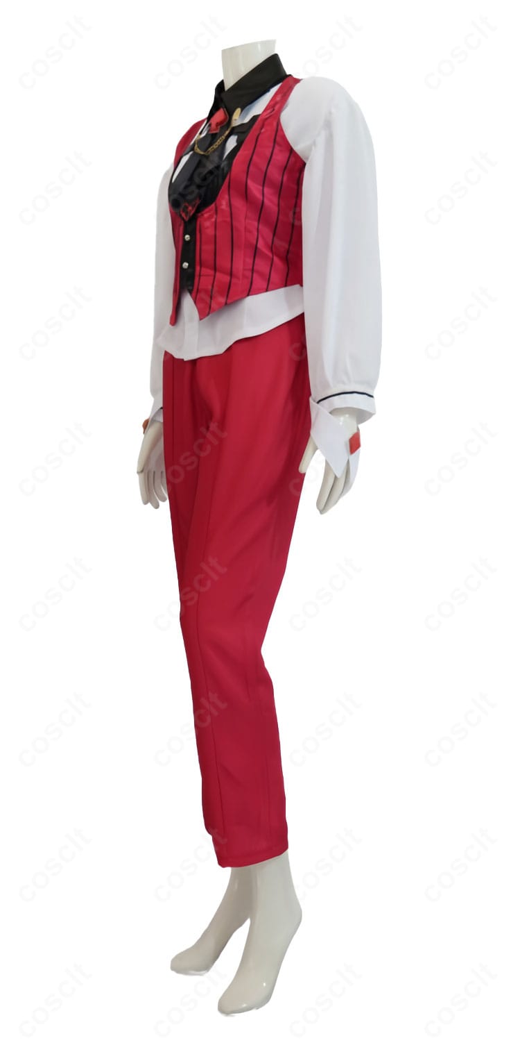 勝利の女神NIKKE ルージュ コスプレ衣装 左側面図|自然なラインと高再現度のデザイン。