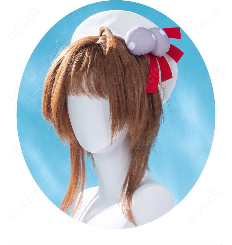 カードキャプターさくら 木之本桜 コスプレ衣装 帽子・髪飾り ディテール|小物まで完璧に再現