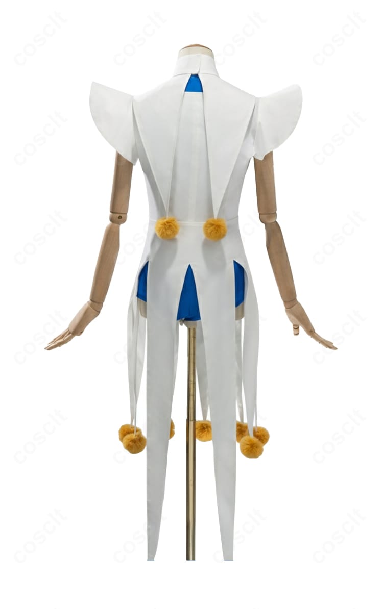 木之本桜 コスプレ衣装 背面|マント風デザインと背中のディテール(CCさくら)