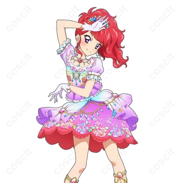 アイカツ！フォトonステージ！！ 紅林珠璃 情熱の赤いバラ コスプレ衣装｜高品質オーダーメイド対応【COSCLT公式】