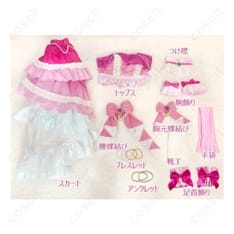 アイカツスターズ！ 白鳥ひめ ドリーミングプリンセスコーデ コスプレ衣装 高品質 オーダーメイド対応 - 5枚目の画像（サムネイル）
