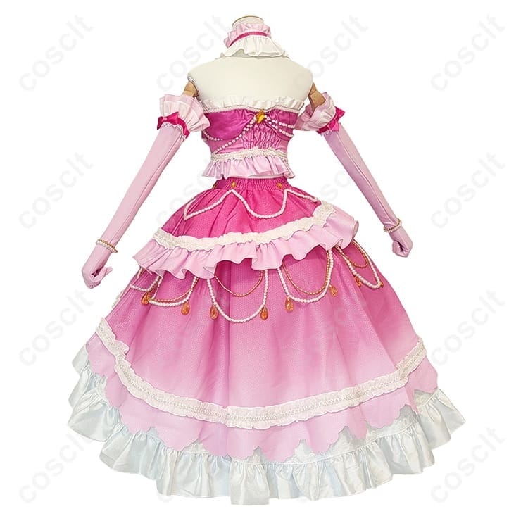 アイカツスターズ！ 白鳥ひめ ドリーミングプリンセスコーデ コスプレ衣装 高品質 オーダーメイド対応 - 3枚目の画像