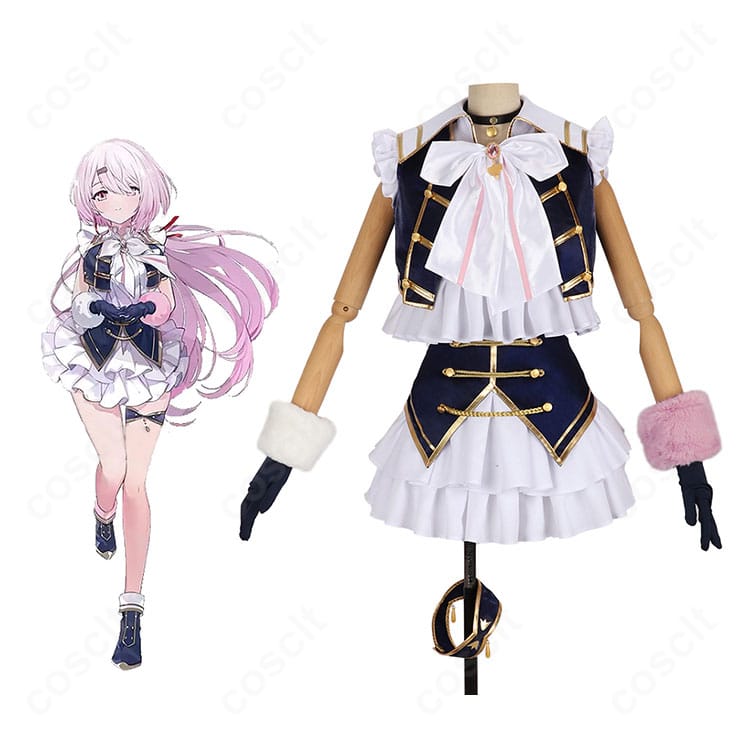 にじさんじ 椎名唯華 5th Anniversary コスプレ衣装 キャラクターと衣装の全体図｜しぃしぃの記念衣装を高再現で紹介