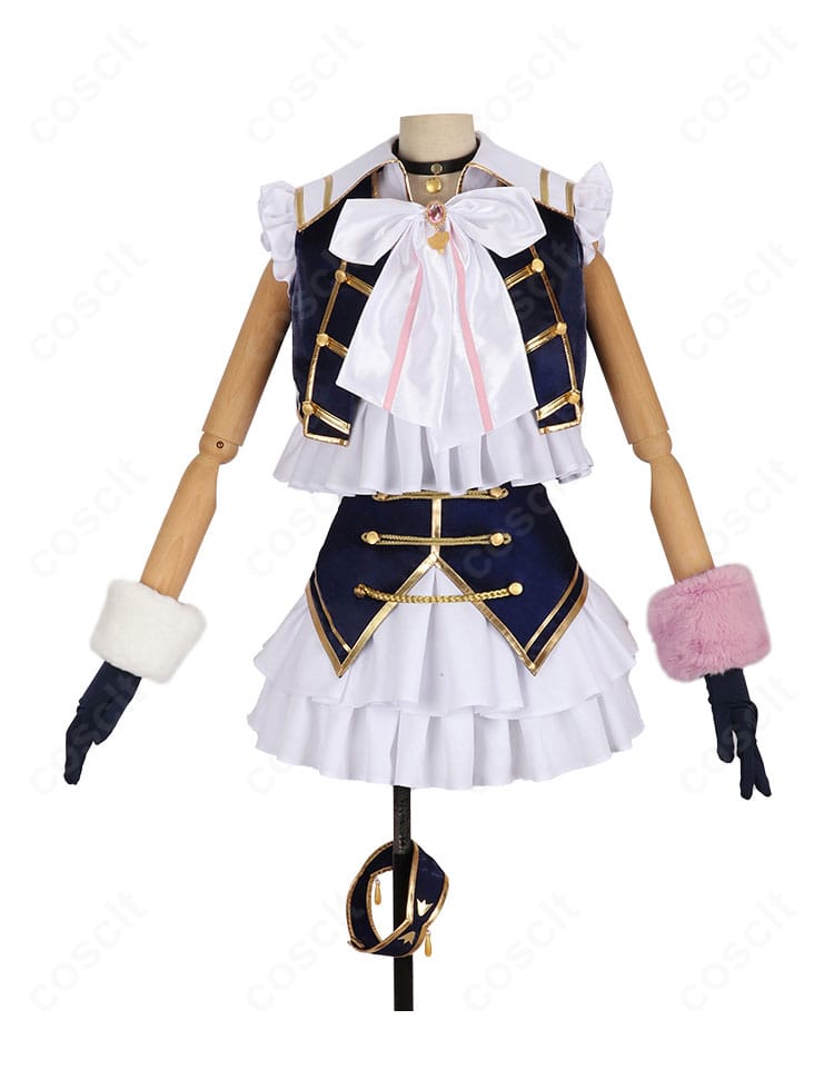 にじさんじ 椎名唯華 5th Anniversary コスプレ衣装 正面全体画像｜高品質素材で仕立てた美しいデザイン