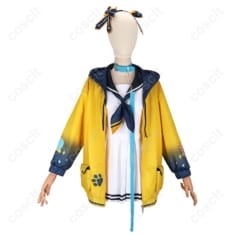 COSCLT公式 天晴ひなた（WeatherPlanet／あっぱれひなた）デビュー衣装 コスプレ衣装 フルセット - 1枚目の画像（サムネイル）