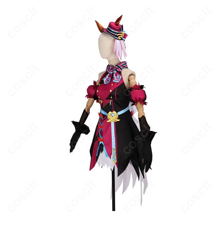 ウマ娘 ノースフライト「Looking Fly!」コスプレ衣装 側面画像|立体的なシルエットとディテールを再現