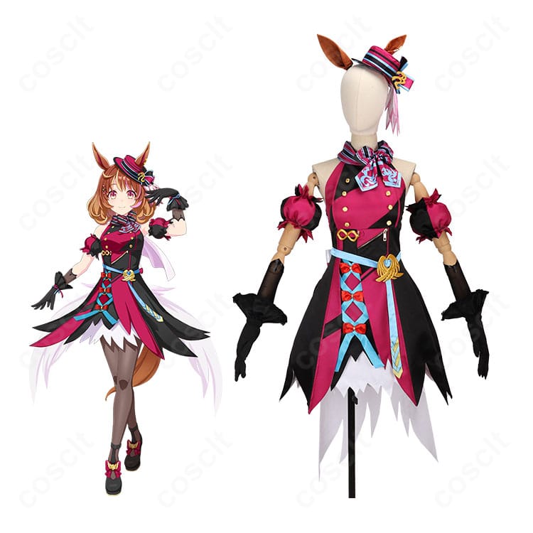 ウマ娘 プリティーダービー ノースフライト 勝負服「Looking Fly!」キャラクターとコスプレ衣装の全身イメージ|高再現で美しいデザイン