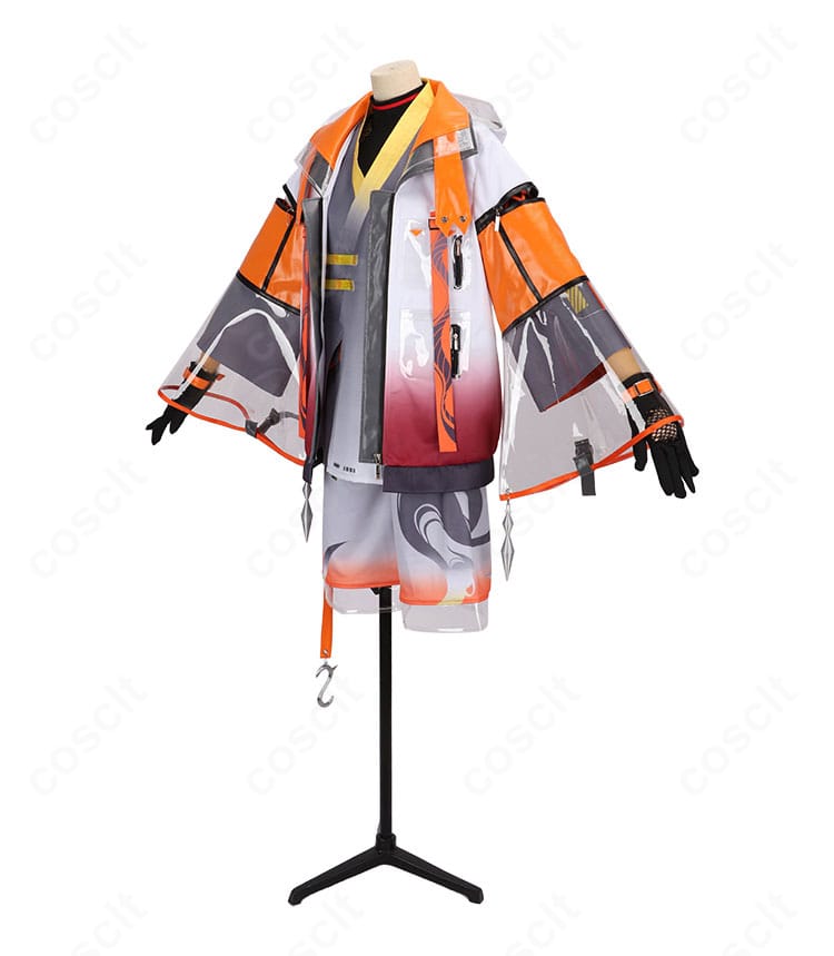 にじさんじ 北見遊征 コスプレ衣装 側面画像｜横から見たシルエットと装飾ラインをチェック。立体感ある仕上がりが魅力。