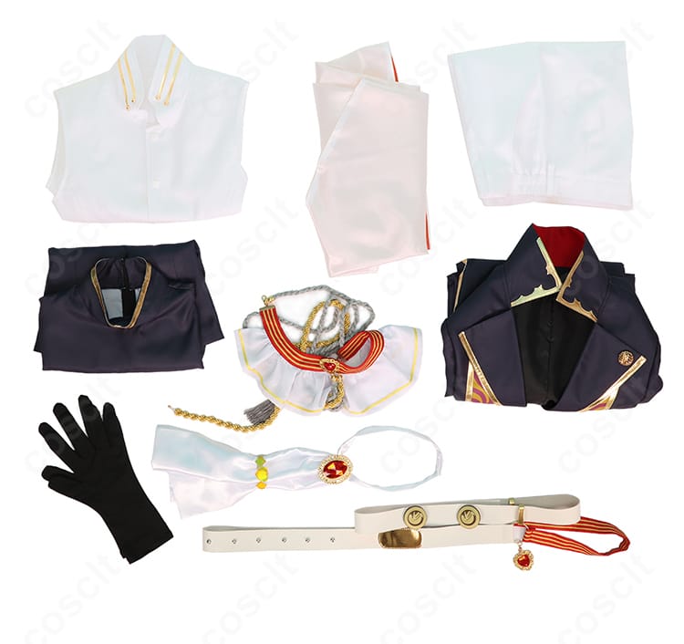 不破湊 コスプレ衣装 フルセット内容展示｜コート・ベスト・シャツなどセット全体を一目でチェック