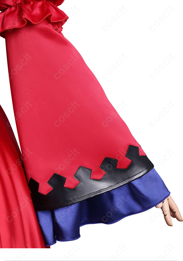 スカーレット・カスティエル コスプレ衣装 袖口装飾ディテール|上品なカフス仕上げで完成度抜群。