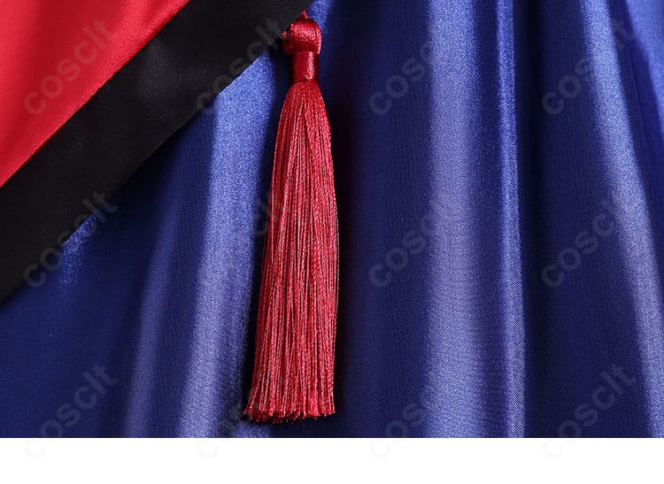 スカーレット・カスティエル コスプレ衣装 流蘇飾りディテール|細部までこだわった高級仕上げ。