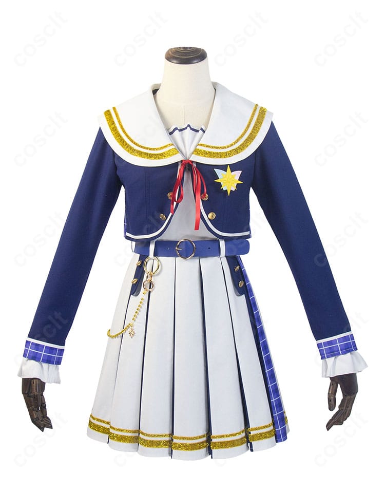 アイカツアカデミー!姫乃みえる 制服コスプレ衣装 正面画像|高再現デザイン・高品質仕上げ