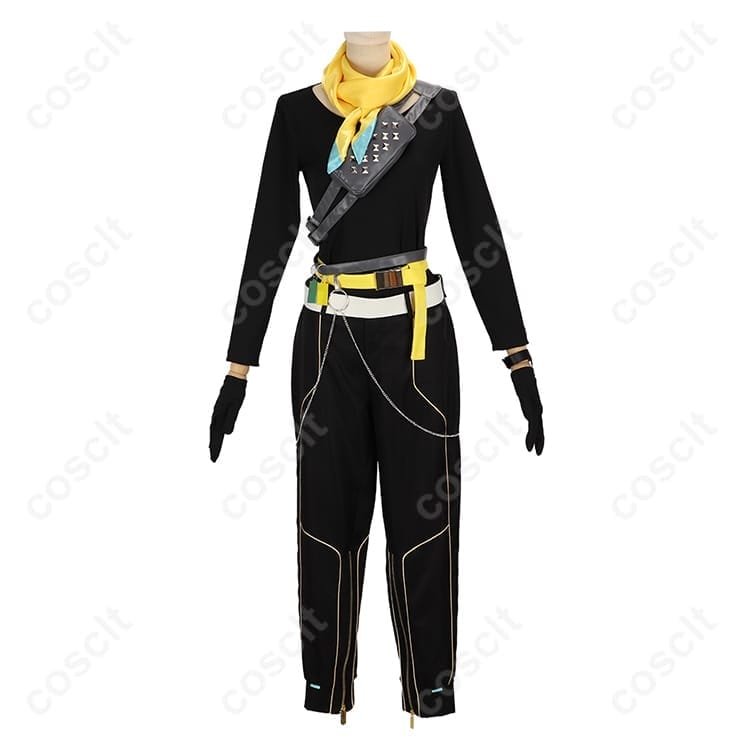 NIJISANJI EN 闇ノシュウ×サニー・ブリスコー INFINITY MV コスプレ衣装｜ストリート風フルセット - 5枚目の画像