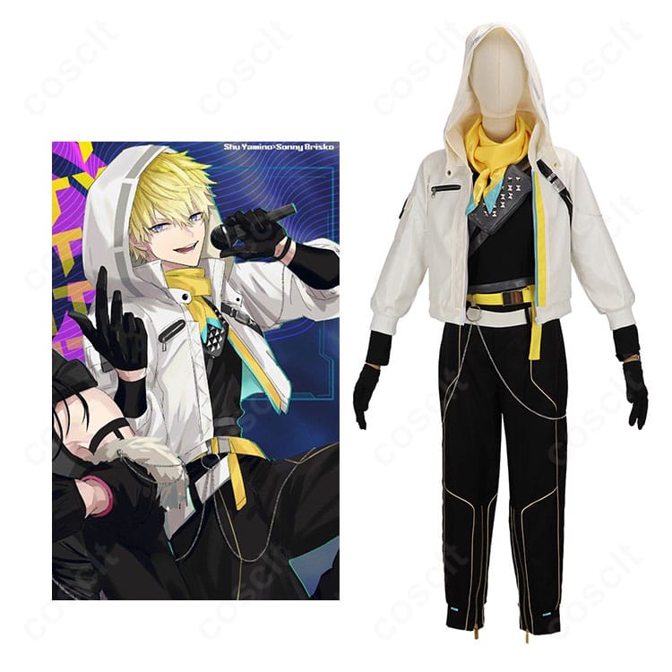 NIJISANJI EN 闇ノシュウ×サニー・ブリスコー INFINITY MV コスプレ衣装 キャラクター着用イメージ｜クールなストリート系スタイルを完全再現。