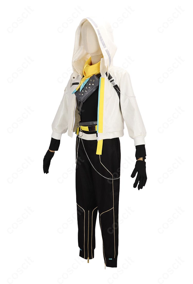 NIJISANJI EN 闇ノシュウ×サニー・ブリスコー コスプレ衣装 側面画像｜立体感のあるシルエットと細部の仕上がりをチェック。