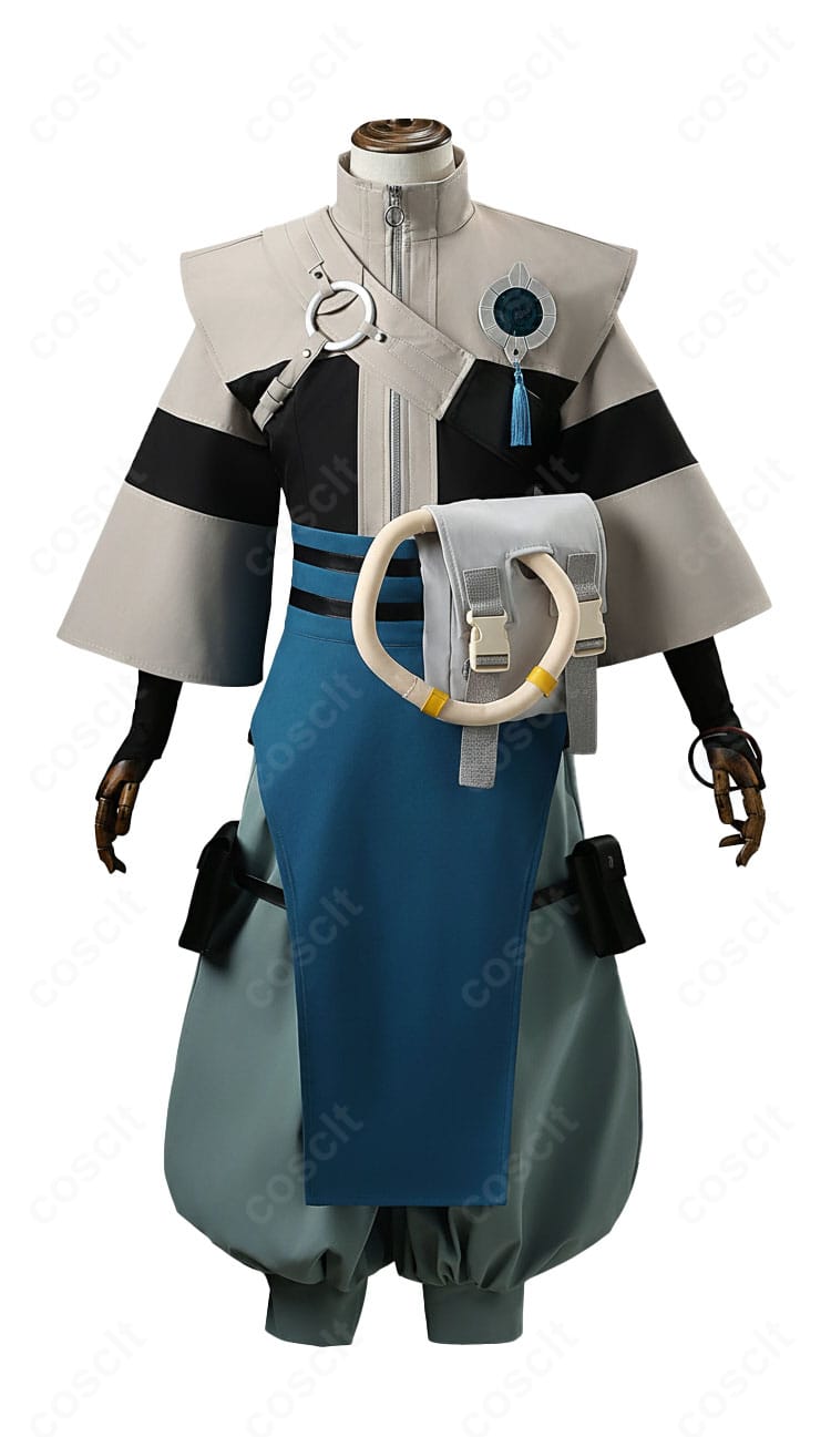 ガチアクタ ザンカ・ニジク コスプレ衣装 正面全体図｜刺繍入りベストやコルセットなど細部まで忠実再現