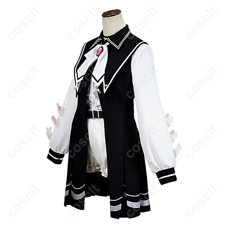 魔法少女ノ魔女裁判 桜羽エマ コスプレ衣装｜明るく元気な囚人スタイル・高品質フルセット - 2枚目の画像