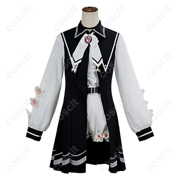 魔法少女ノ魔女裁判 桜羽エマ コスプレ衣装｜明るく元気な囚人スタイル・高品質フルセット