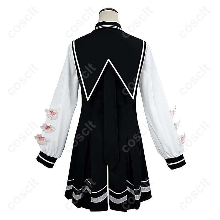 魔法少女ノ魔女裁判 桜羽エマ コスプレ衣装｜明るく元気な囚人スタイル・高品質フルセット - 3枚目の画像