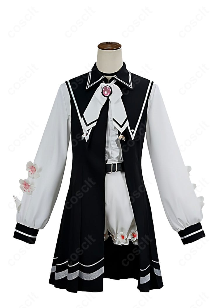 桜羽エマ コスプレ衣装 正面フルボディ写真｜高品質素材と美しいシルエットでイベント映え抜群