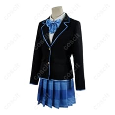 千歳くんはラムネ瓶のなか 柊夕湖・青海陽 制服 コスプレ衣装｜チラムネ 学園制服風 高品質・オーダーメイド対応 - 2枚目の画像（サムネイル）