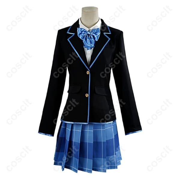 千歳くんはラムネ瓶のなか 柊夕湖・青海陽 制服 コスプレ衣装｜チラムネ 学園制服風 高品質・オーダーメイド対応