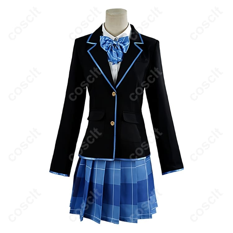 千歳くんはラムネ瓶のなか 柊夕湖・青海陽 制服 コスプレ衣装｜チラムネ 学園制服風 高品質・オーダーメイド対応 - 1枚目の画像