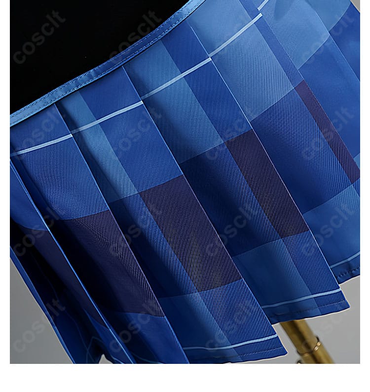 千歳くんはラムネ瓶のなか 制服 コスプレ衣装 スカート裾装飾ディテール｜動きのあるフレア感と丁寧な縫製が魅力