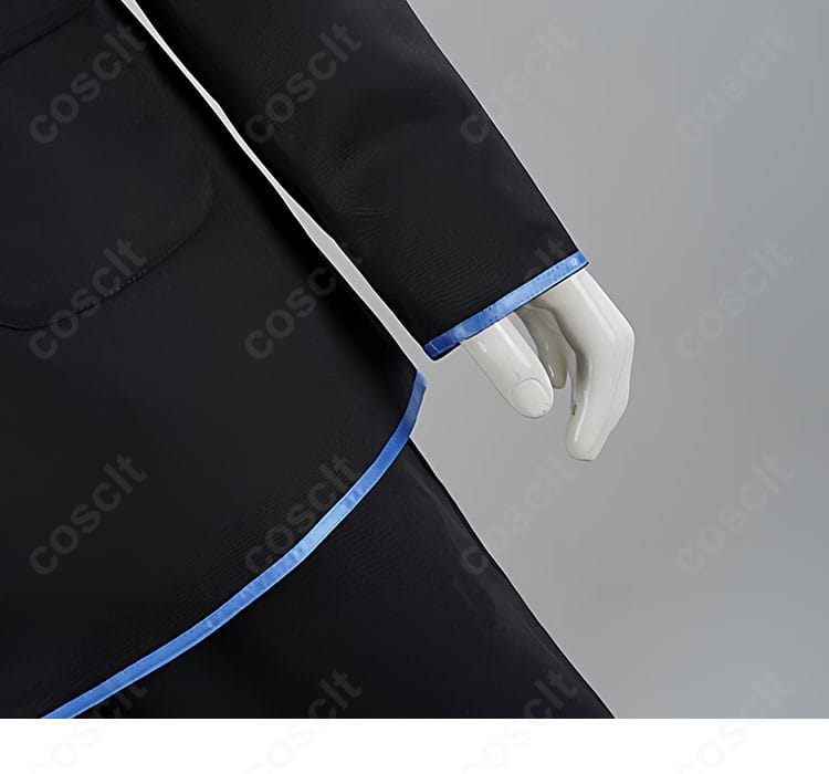 千歳朔 制服 コスプレ衣装 袖口装飾 ディテールアップ｜袖の形状やステッチまで精密再現