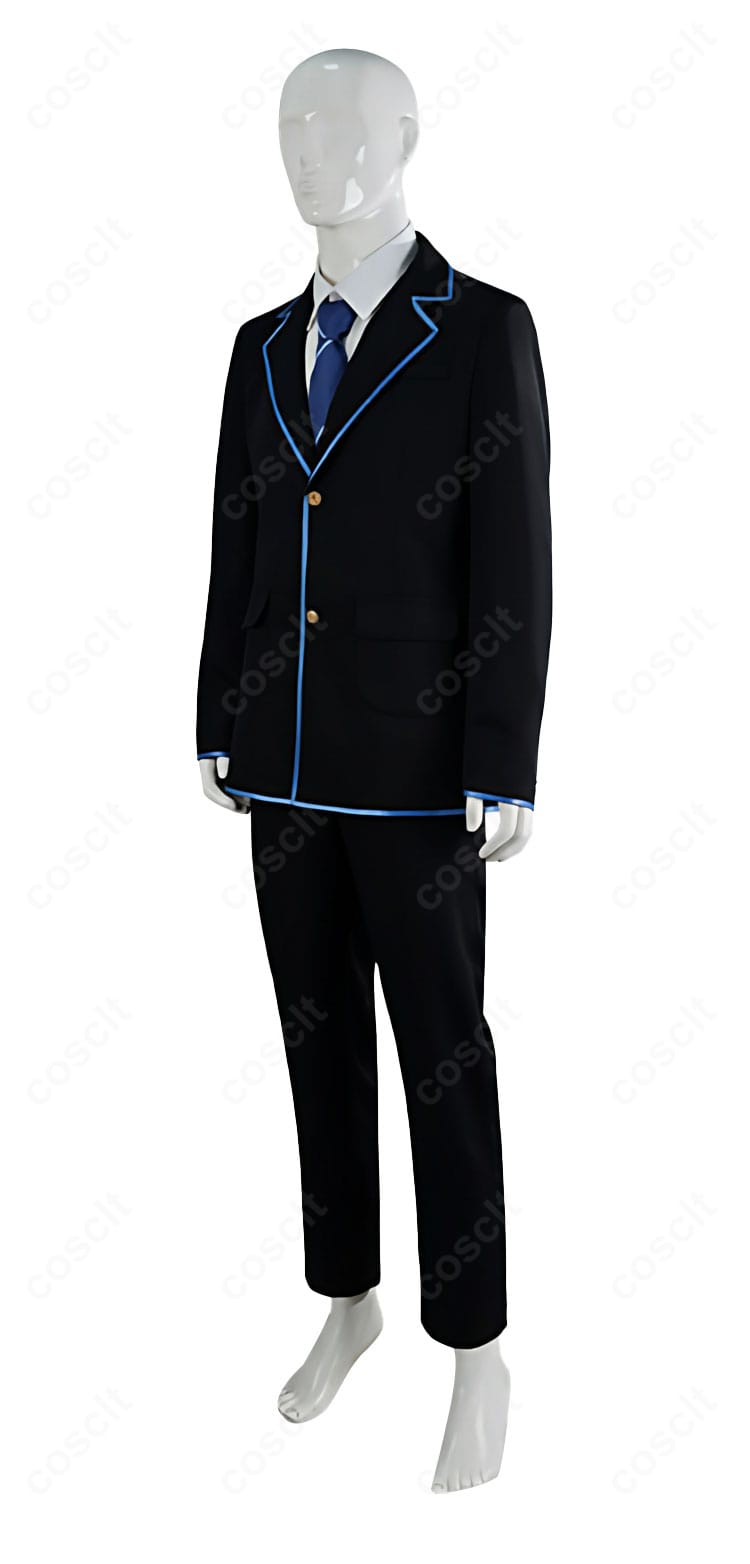 千歳朔 制服 コスプレ衣装 側面 アングル｜自然なシルエットと立体感ある仕上がり