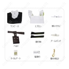 アークナイツ ケルシー 時の足跡 コスプレ衣装 メイド服 - 5枚目の画像（サムネイル）