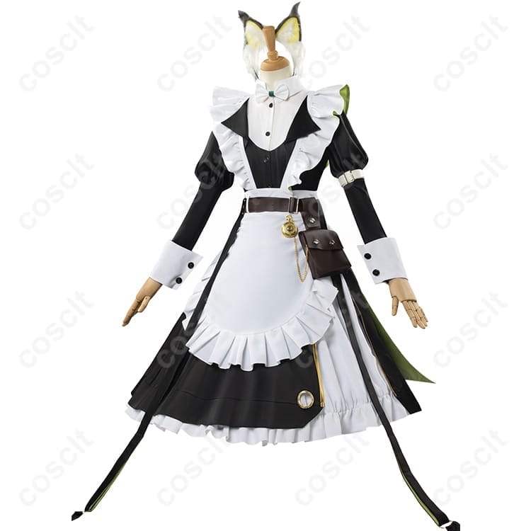 アークナイツ ケルシー 時の足跡 コスプレ衣装 メイド服 - 2枚目の画像