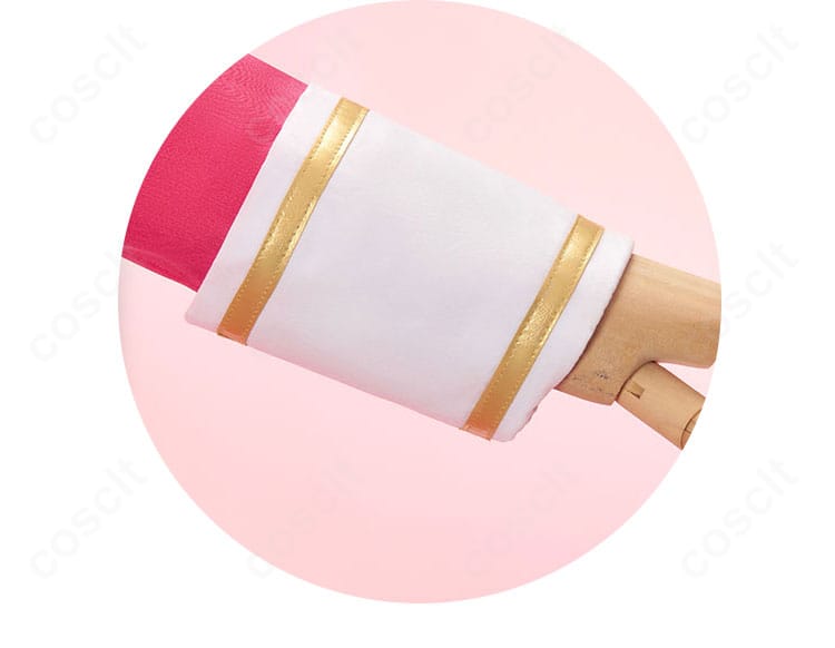 東条ヒバリ コスプレ衣装 襟元ボタン装飾ディテール|クラシックで気品ある襟元の仕上がり。